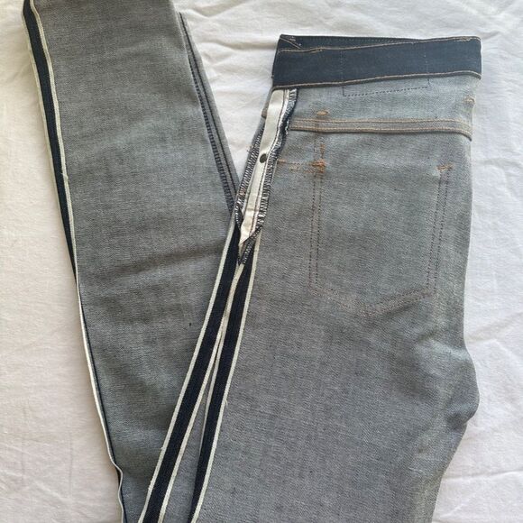 3sixteen Selvedge Denim Women’s Skinny Fit Jeans 66BSP 29x34 Self Edge - Picture 6 of 14